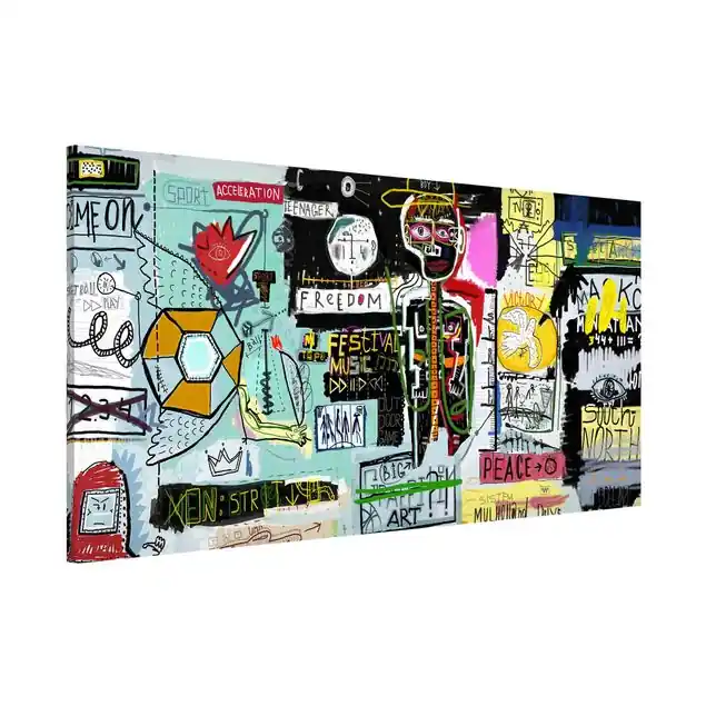 Abstract Graffiti Art Letzte Chance