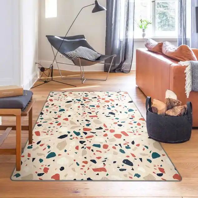 Wochenendangebot Detailliertes Terrazzo Muster Torino                               Teppich
