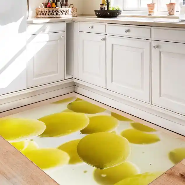 Zitronen im Wasser Vinylteppich Wochenendangebot