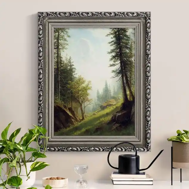 Albert Bierstadt - In den Berner Alpen Expressversand