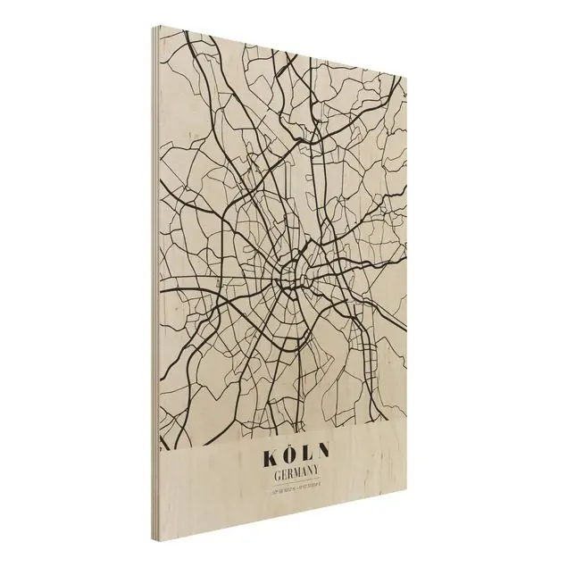 Nur Heute Stadtplan Köln - Klassik