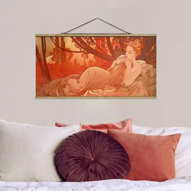 Alfons Mucha - Abenddämmerung Online Kaufen
