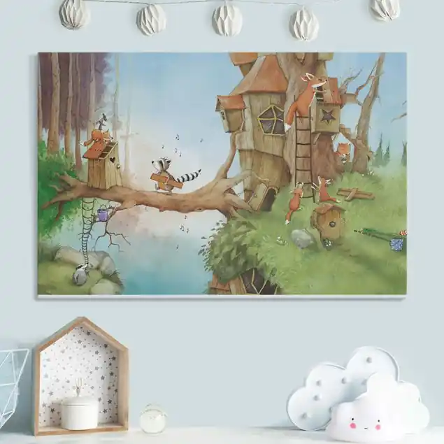 Wassili Waschbär - Wassili und Familie Fuchs Rabatt