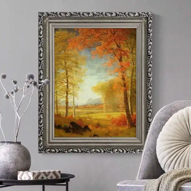 Albert Bierstadt - Herbst in Oneida County, New York Markenprodukt