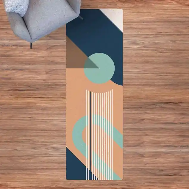 Aktuell Bauhaus Berlin Kork-Teppich