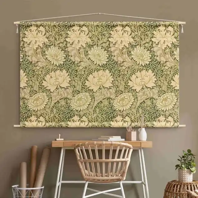 William Morris Muster - Große Blüten Solange Der Vorrat Reicht