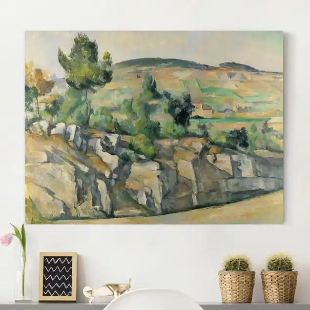 Wochenendangebot Paul Cézanne - Hügelige Landschaft