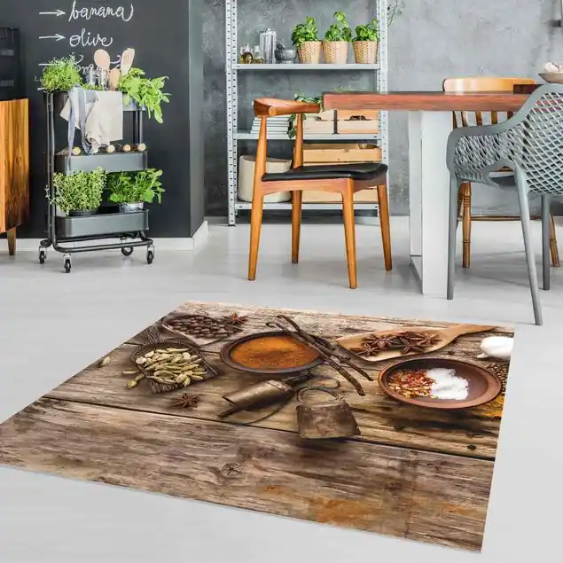 Würzmischung                               Vinylteppich Nur Für Kurze Zeit