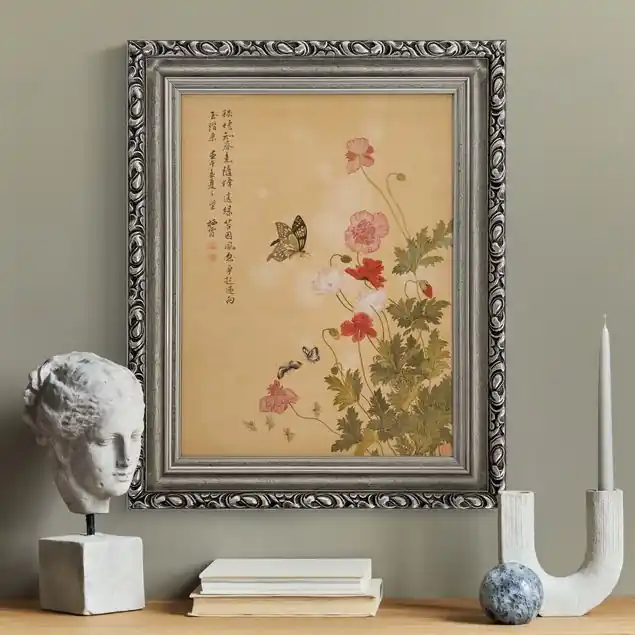 Yuanyu Ma - Mohnblumen und Schmetterlinge Letzte Chance