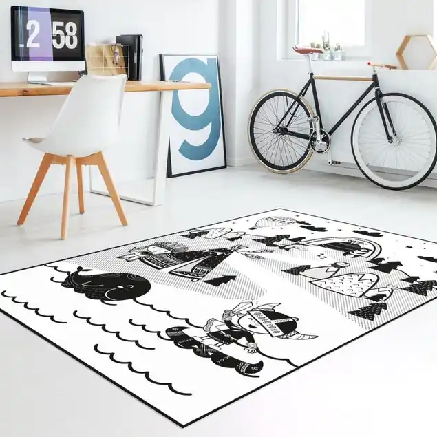 Wikinger - Die Eroberung des Diamanten                               Vinylteppich Neue Kollektion