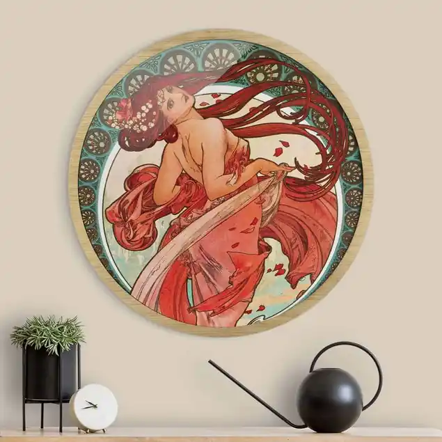 Alfons Mucha - Vier Künste - Der Tanz Markenware
