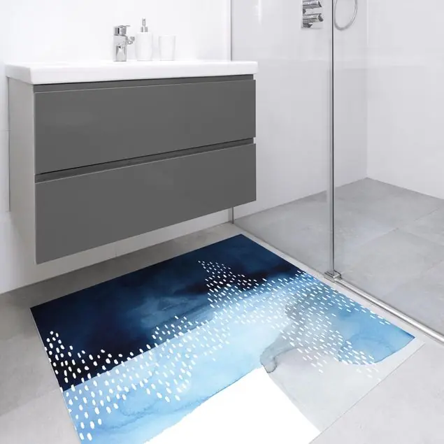 Abstrakter Wasserfall Vinylteppich Neu Im Sortiment