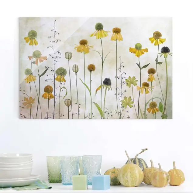 Zarte Helenium Blüten Heißes Angebot
