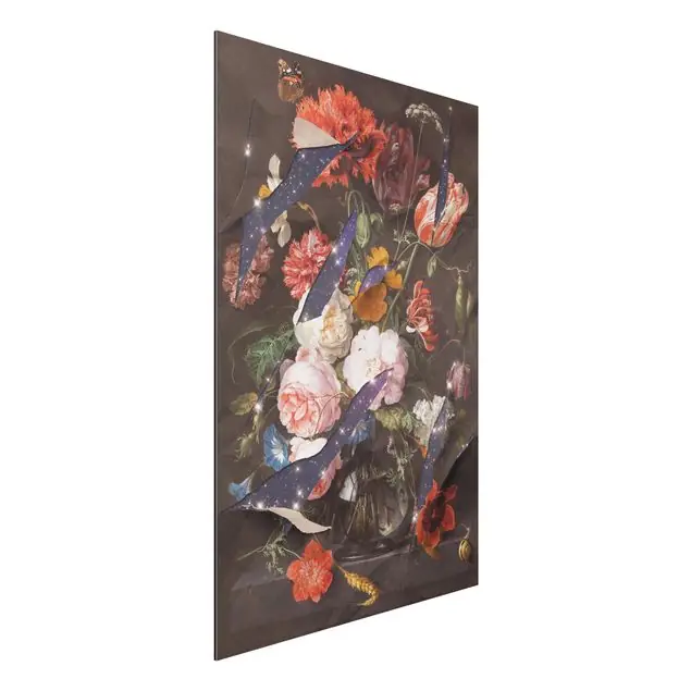 Angebot Blumen mit Galaxie