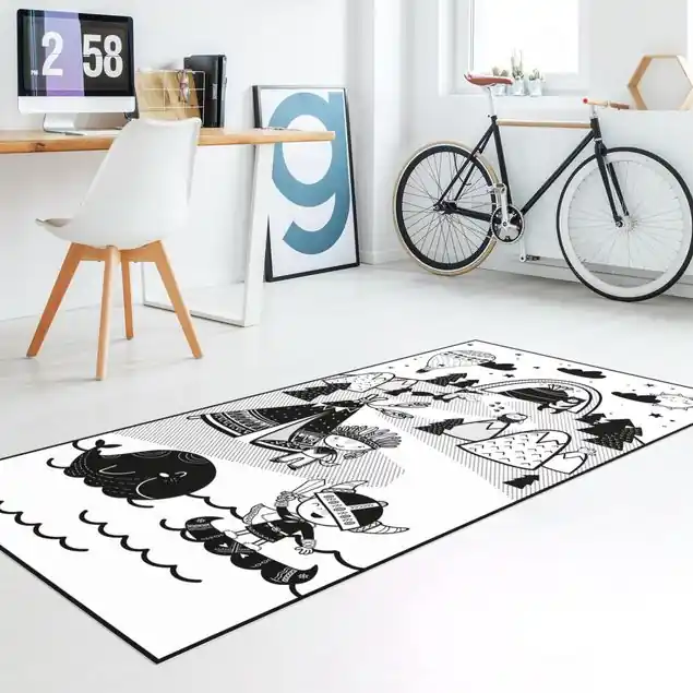 Wikinger - Die Eroberung des Diamanten                               Vinylteppich Neu