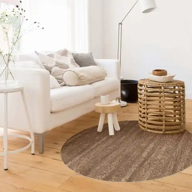 Aktuell Amburana                               Runder Vinyl-Teppich