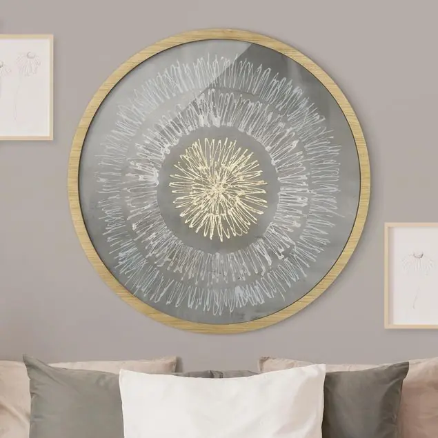 Angebot Polarstern Grau Gold I
