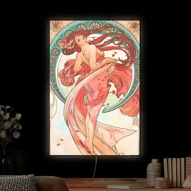 Alfons Mucha - Vier Künste - Der Tanz Jetzt Bestellen
