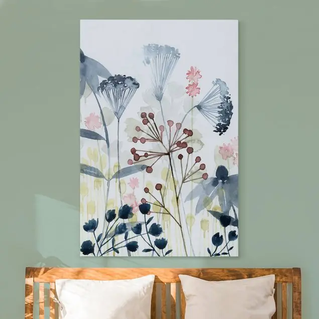 Zertifiziert Wildblumen Aquarell I