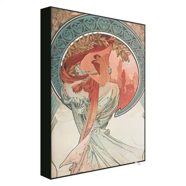 Alfons Mucha - Vier Künste - Die Poesie Bestseller