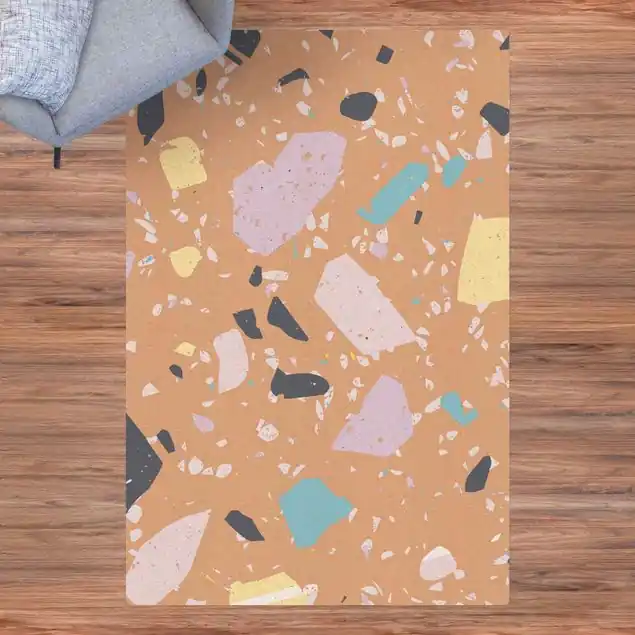 Angebot Detailliertes Terrazzo Muster Capri                               Kork-Teppich