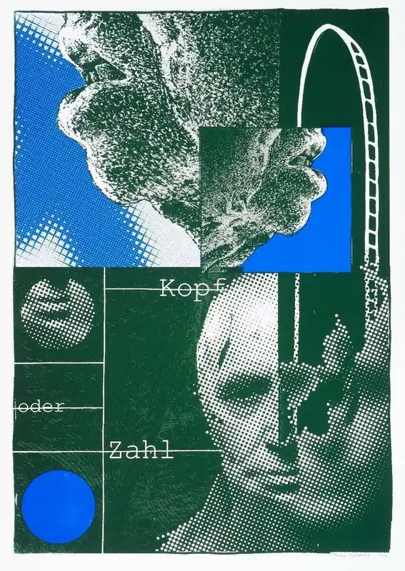 Wochenendangebot Kopf oder Zahl - Siebdruck