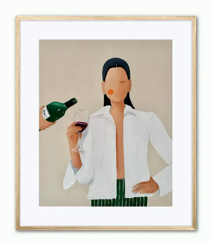 „It‘s always five somewhere“Print Echt